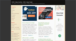 Desktop Screenshot of cadhelpcenter.com